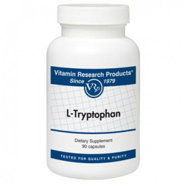 Vitamin Research Products L-Tryptophan, 500 mg, 180 Capsules, Vitamin Research Products