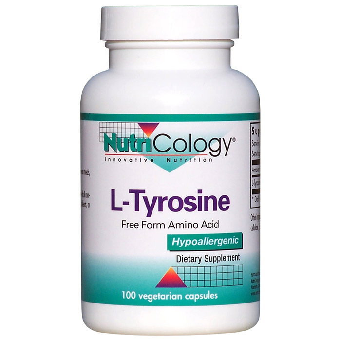 NutriCology/Allergy Research Group L-Tyrosine 500mg 100 caps from NutriCology