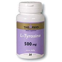 Thompson Nutritional L-Tyrosine 500mg 30 caps, Thompson Nutritional Products
