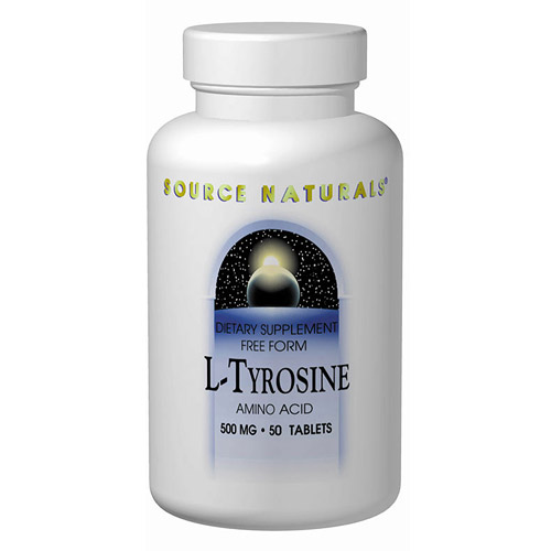 Source Naturals L-Tyrosine Powder 100gm 3.53 oz from Source Naturals