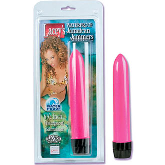 California Exotic Novelties Lacey's Waterproof Jamaican Jammers - Pink, California Exotic Novelties