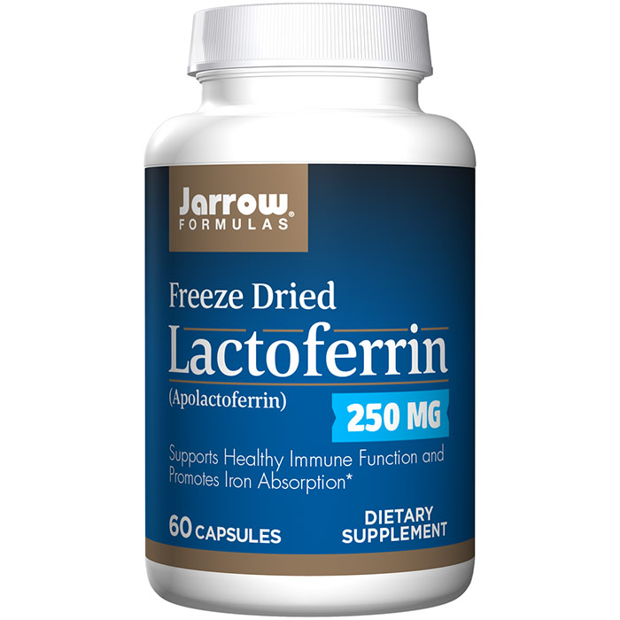 Jarrow Formulas Lactoferrin 250 mg 60 Capsules, Jarrow Formulas