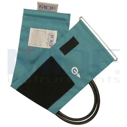 MDF Instruments Latex-Free Replacement Blood Pressure Cuff - Adult D-Ring - Single Tube, Model 2100-451D, MDF Instruments