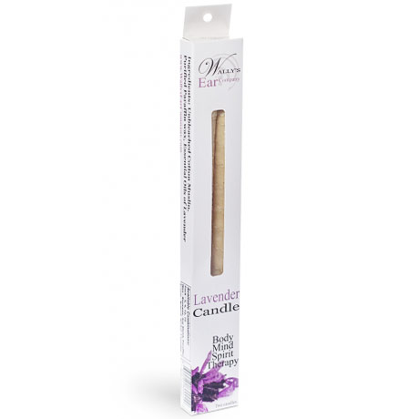 Wally's Natural Products Lavender Paraffin Hollow Ear Candles, 2 pk, Wally's Natural Products