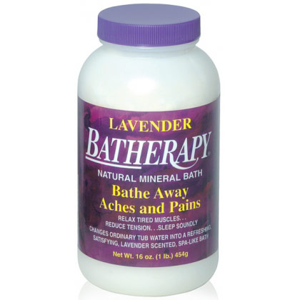 Queen Helene Batherapy Lavender Mineral Bath Salts, 1 lb, Queen Helene