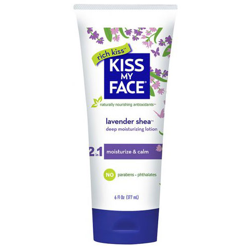 Kiss My Face Lavender Shea Moisturizer Aromatherapeutic, 6 oz, Kiss My Face
