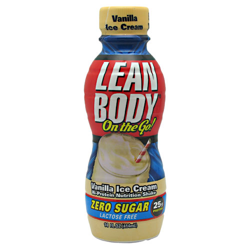 Labrada Nutrition Lean Body On the Go, Hi-Protein Nutrition Shake, 14 oz x 12 Bottles, Labrada Nutrition