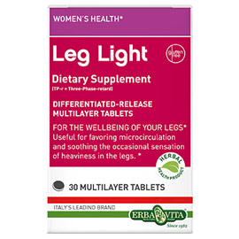 Erba Vita Leg Light, For Women, 30 Multilayer Tablets, Erba Vita