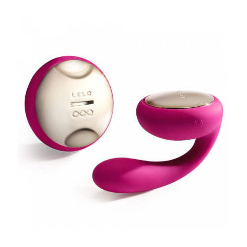 Lelo Ida 2 Rabbit Vibrator - Cerise, Couples Massager