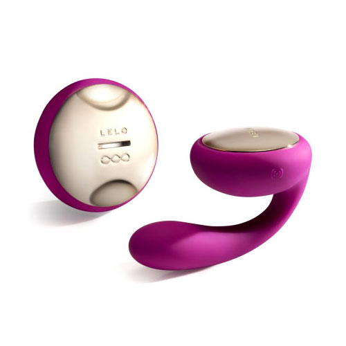 Lelo Ida 2 Rabbit Vibrator - Deep Rose, Couples Massager