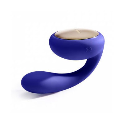 Lelo Tara Couples Massager Vibrator - Midnight Blue