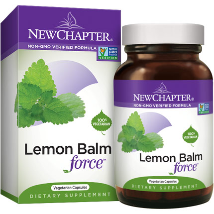 New Chapter Lemon Balm Force, 30 Softgels, New Chapter