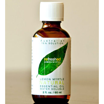 Tea Tree Therapy Lemon Myrtle 15% Water Soluble Natural Essential Oil, 2 oz, Tea Tree Therapy
