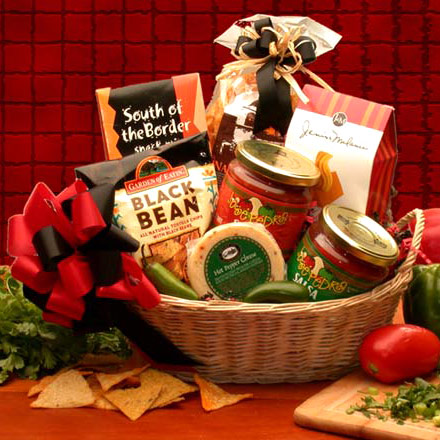 Elegant Gift Baskets Online Lets Spice It Up Salsa Gift Basket, Elegant Gift Baskets Online