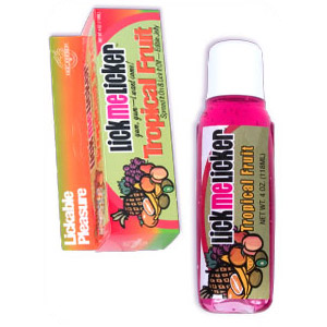 Doc Johnson Lick-Me Licker Edible Gel - Passion Fruit 4 oz, Doc Johnson