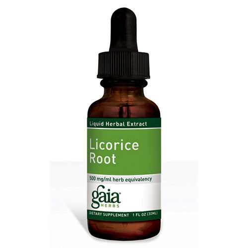 Gaia Herbs Licorice Root Liquid, 1 oz, Gaia Herbs