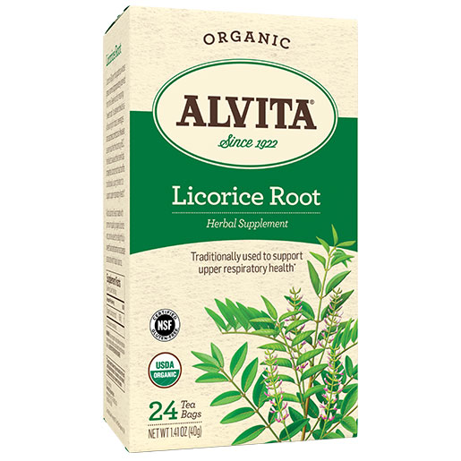 Alvita Tea Licorice Tea (Licorice Root) 30 tea bags, Alvita Tea