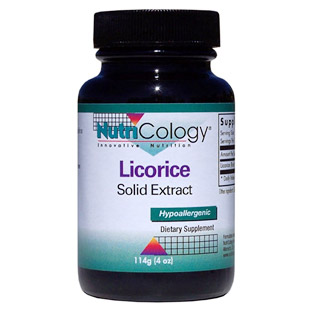 NutriCology Licorice Solid Extract, 114 g (4 oz), NutriCology