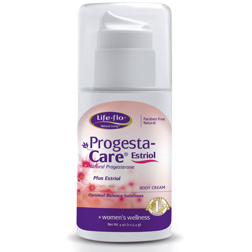 Life-Flo Life-Flo Progesta-Care Estriol Cream, 4 oz, LifeFlo
