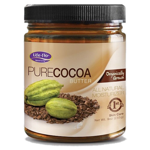 Life-Flo Life-Flo Pure Cocoa Butter Cream Organic, 9 oz, LifeFlo