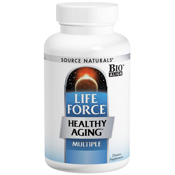 Source Naturals Life Force Healthy Aging Multi-Vitamins, 120 Tablets, Source Naturals