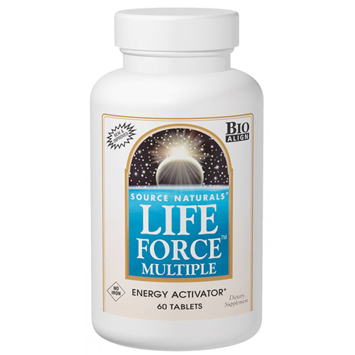 Source Naturals Life Force Multiple Tablets No Iron 90 tabs from Source Naturals