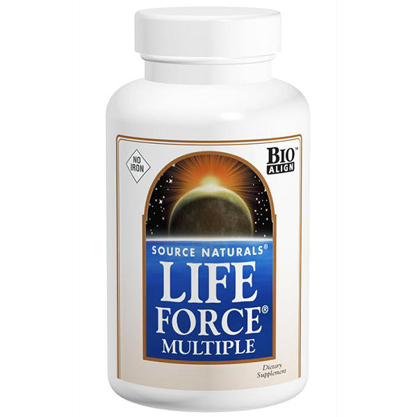 Source Naturals Life Force Multiple Capsules No Iron 120 caps from Source Naturals