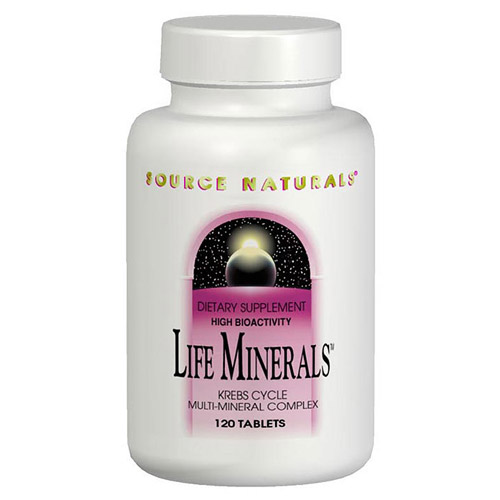 Source Naturals Life Minerals Multi Mineral Complex 60 tabs from Source Naturals