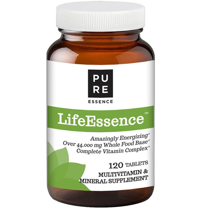 Pure Essence Labs LifeEssence Multiple, Complete Multi Vitamin & Mineral, 120 Tablets, Pure Essence Labs