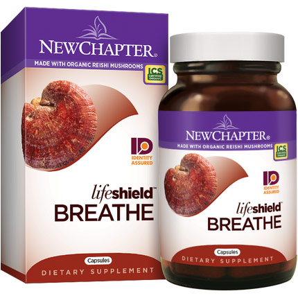 New Chapter Lifeshield Breathe, 60 Vcaps, New Chapter