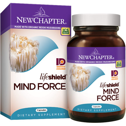New Chapter Lifeshield Mind Force, 60 Vcaps, New Chapter