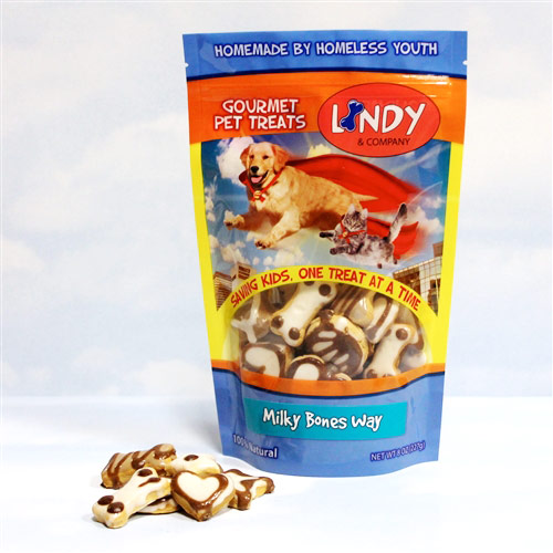 Lindy & Company Pet Treats Lindy & Company Gourmet Dog Treats - Milky Bones Way, 8 oz