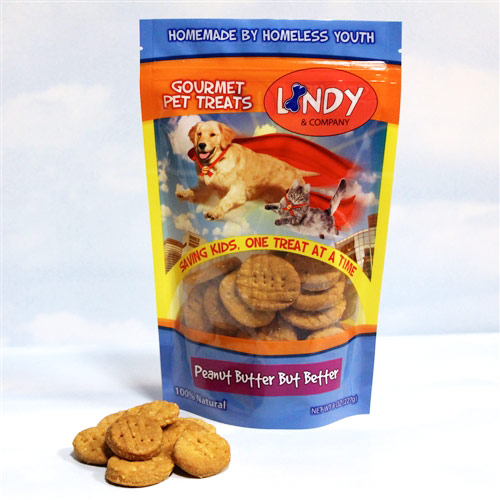 Lindy & Company Pet Treats Lindy & Company Gourmet Dog Treats - Peanut Butter But Better, 8 oz