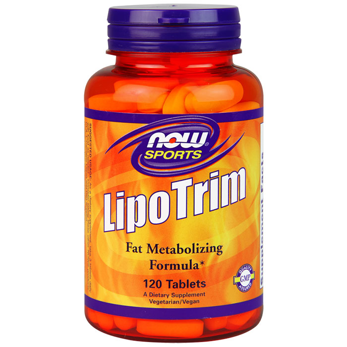 NOW Foods LipoTrim (Lipo Trim) High Potency 120 Tabs, NOW Foods