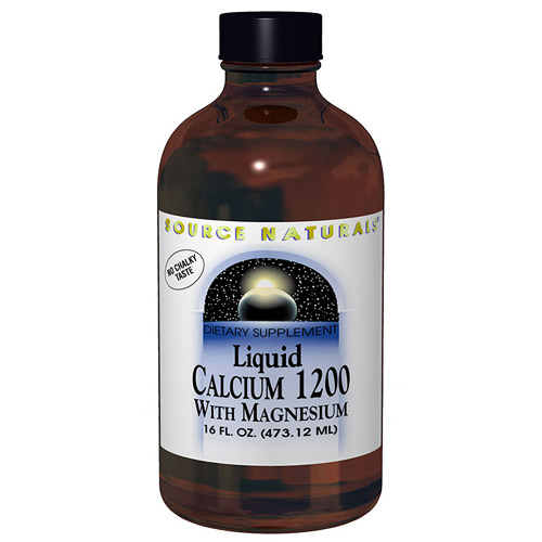 Source Naturals Liquid Calcium 1200 with Magnesium 16 fl oz from Source Naturals