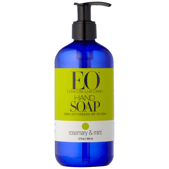 EO Products Liquid Hand Soap Rosemary, 12 oz, EO Products