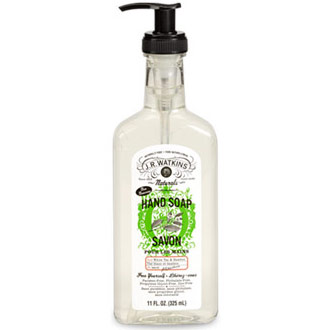 J.R. Watkins Liquid Hand Soap, White Tea & Bamboo, 11 oz, J.R. Watkins