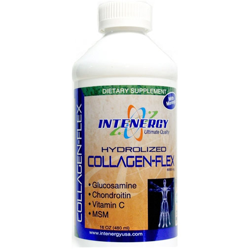 Intenergy Liquid Hydrolyzed Collagen-Flex, 16 oz, Intenergy