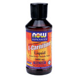 NOW Foods L-Carnitine Liquid 3000 mg, Citrus, 4 oz, NOW Foods