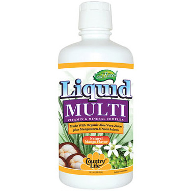 Country Life Liquid Multi Vitamins & Minerals 32 oz, Country Life