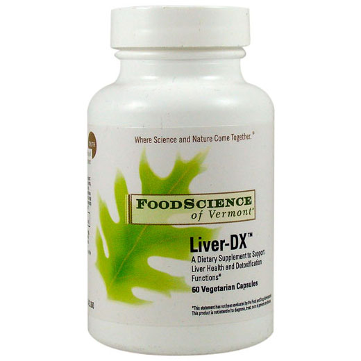 FoodScience Of Vermont Liver-DX 60 vegicaps, FoodScience Of Vermont