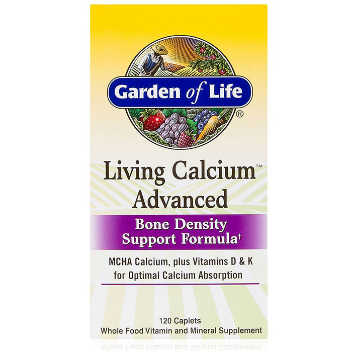 Garden of Life Living Calcium Advanced, 120 Caplets, Garden of Life