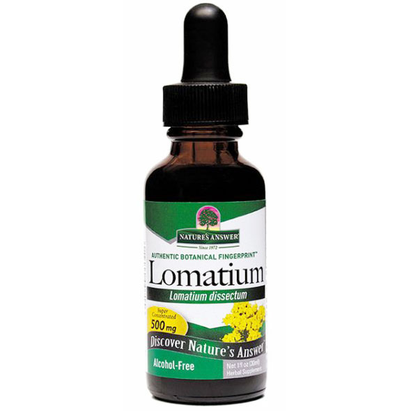 Nature's Answer Lomatium Root Alcohol Free Extract Liquid 1 oz from Nature's Answer