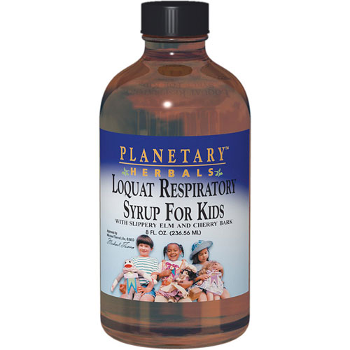 Planetary Herbals Loquat Respiratory Syrup for Kids, 4 oz, Planetary Herbals