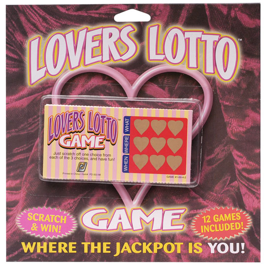Pipedream Products Lover's Lotto Game, Pipedream Products