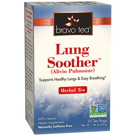 Health King Herbal Tea Lung Pacifier Herb Tea, 20 Bags, Health King Herbal Tea