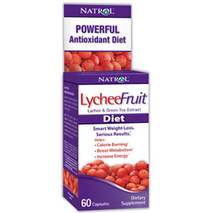 Natrol Lychee Fruit Diet, 60 Capsules, Natrol