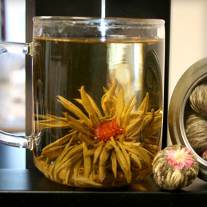 StarWest Botanicals Lychee Nut Jasmine Flowering Tea Organic, 1 lb (Approx. 78 Buds), StarWest Botanicals