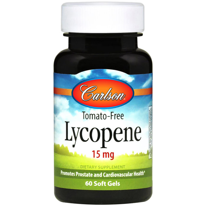 Carlson Laboratories Lycopene Tomatoe-Free, 15 mg, 180 softgels, Carlson Labs