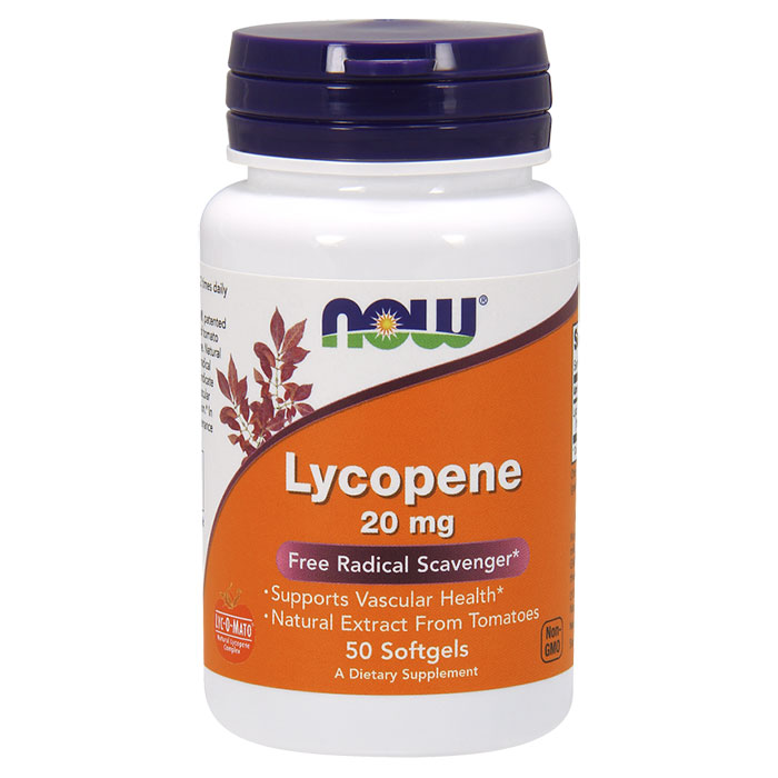 NOW Foods Lycopene Double Strength - 50 Softgels, NOW Foods